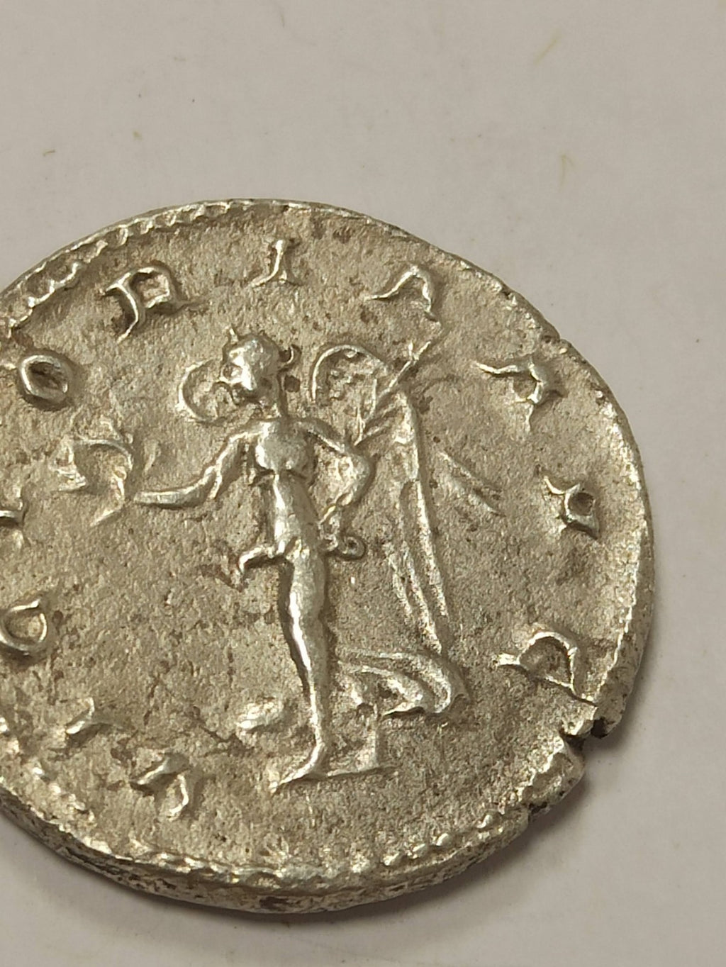 Denier romain ancien argent Gordien III IIIe siècle vintage PROVIDENTIA AVG rare