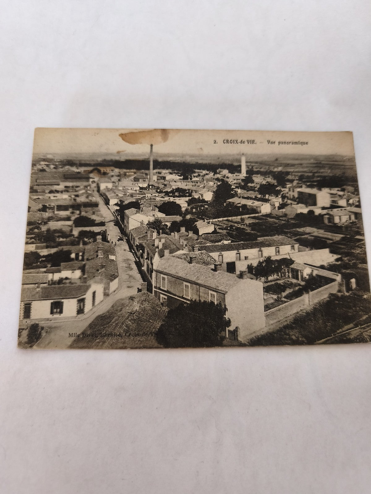 Carte postale ancienne vintage Croix de Vie symbole Égypte rétro collection