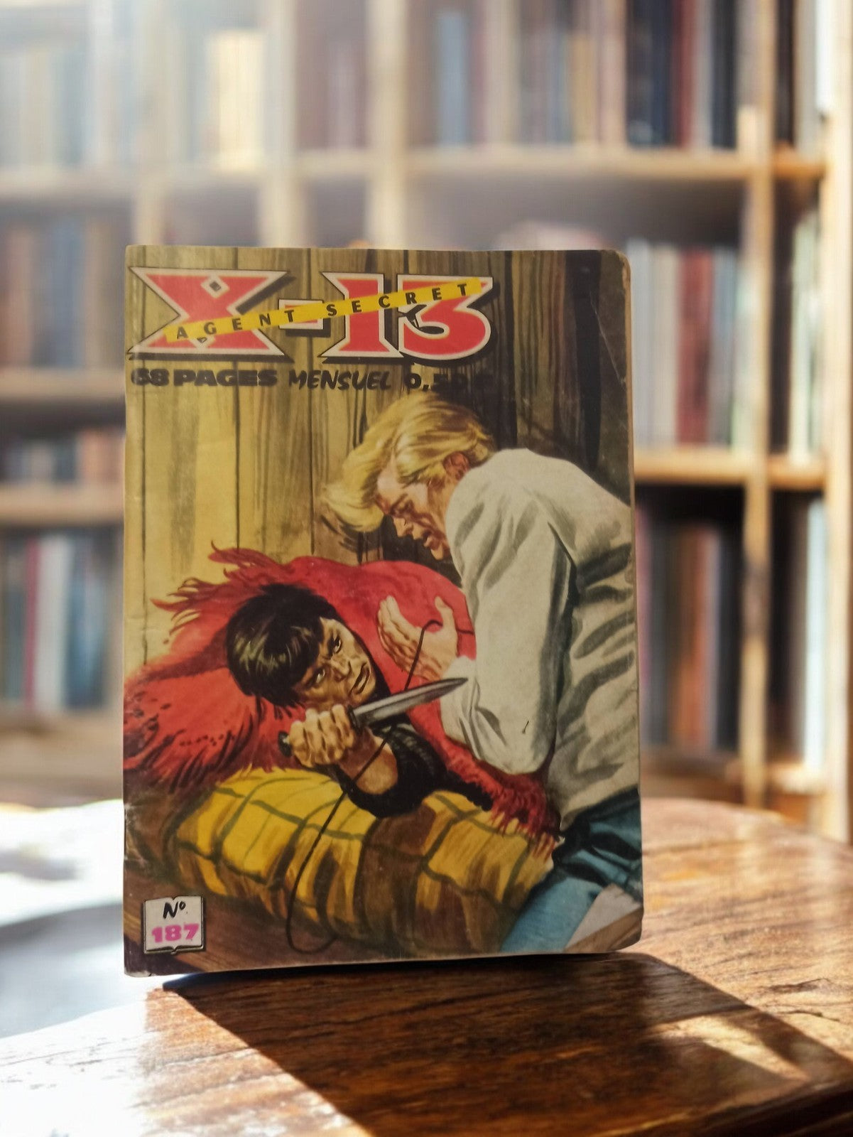 Bande dessinée X-13 Agent Secret n°187 vintage ancien comic rétro