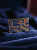 Pin's ancien Loto France, logo bleu et rouge, vintage publicité jeu hasard