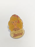 Pin's ancien Club Barbie vintage rétro pour collectionneur, badge années 90 rare
