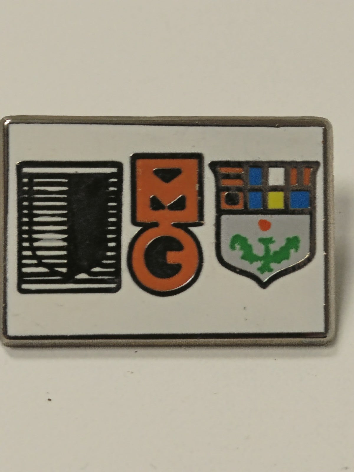 Vintage retro pin, 80s-90s collection badge, original accessory