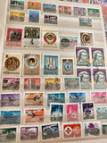 Lot anciens timbres Hongrie Magyar Posta XXe, aviation, architecture, thématique