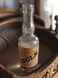 Bouteille mignonette alcool BOLS Amsterdam vintage années 80, étiquette d?origin