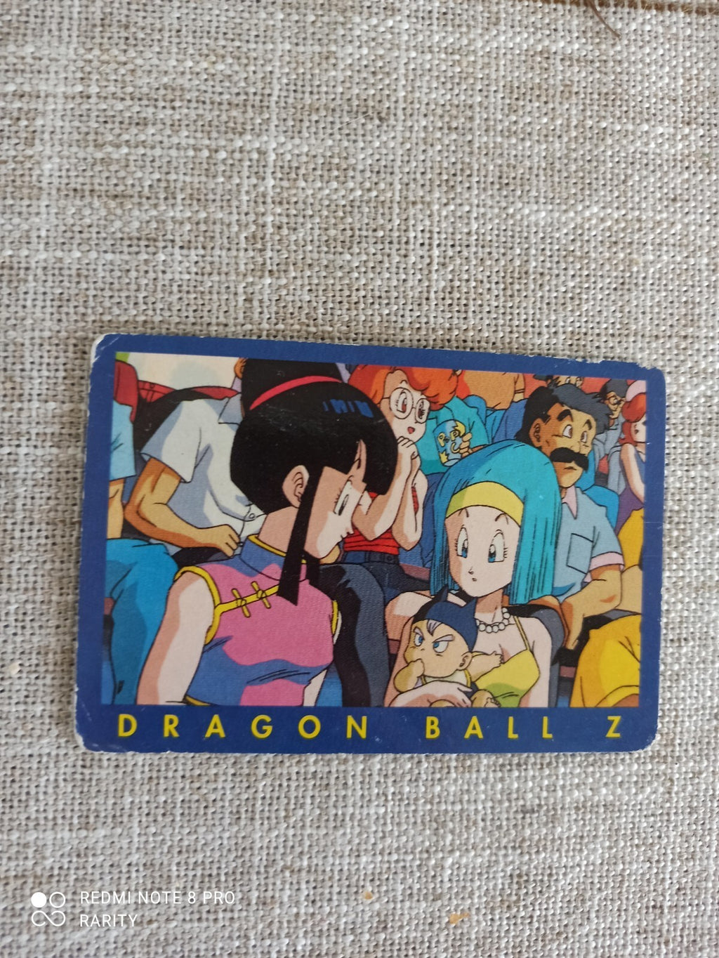 Carte Dragon Ball Z vintage série 8, Chi-Chi Bulma, illustration rare