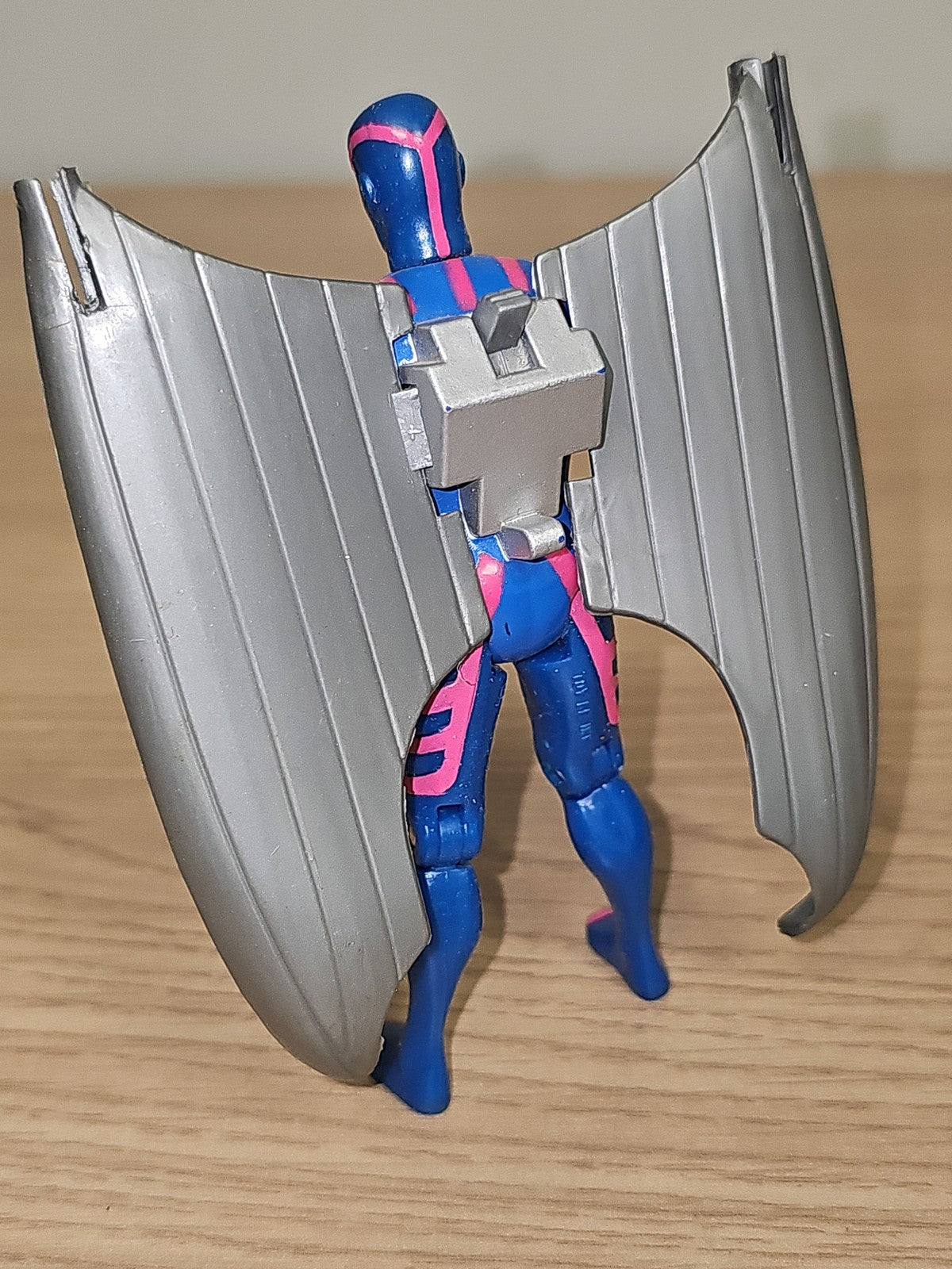 Figurine articulée Marvel X-Men Archangel 4,75" ToyBiz 1991 avec ailes mobiles