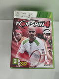 Jeu Xbox Top Spin 4 2K Sports tennis compatible 3D boîte verte