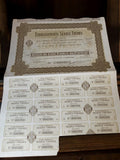 Action au porteur Searle Frères années 1920 document financier ancien vintage