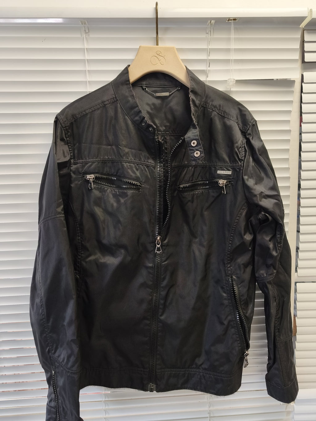 Blouson vintage homme Guess XXL ancien veste rétro collectionneur mode rare