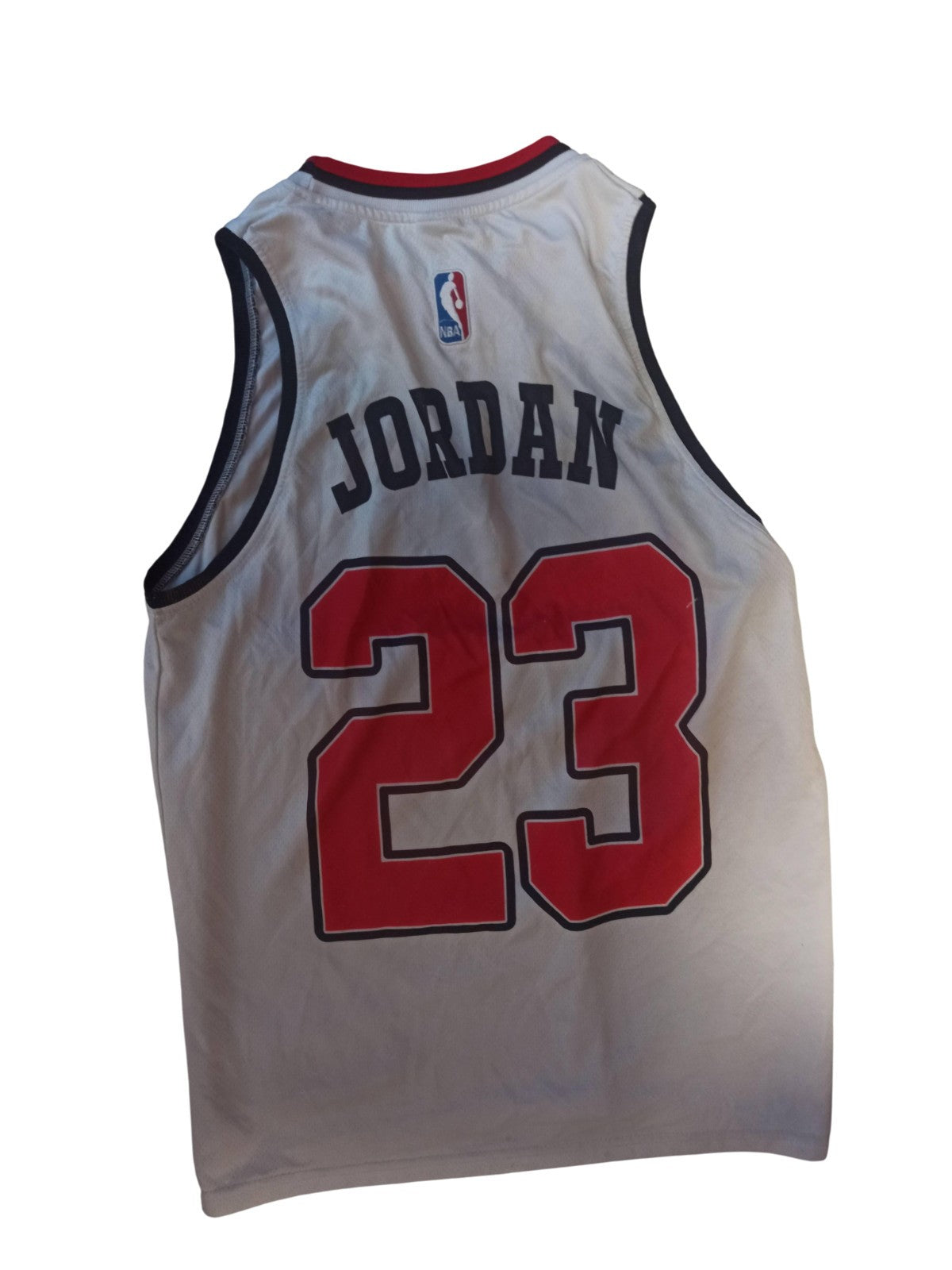 Maillot Chicago Bulls Nike n°23 Jordan blanc taille M NBA basketball