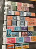 Lot timbres Helvetia ONU OMS Suisse thématique santé organisation philatélie