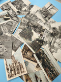 Lot cartes postales anciennes CPA ? paysages, monuments, scènes variées, vrac