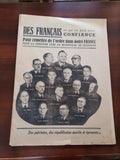 Livret ancien Des Français de Confiance politique vintage années 40 brochure