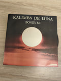 Vinyle 45 tours Boney M. Kalimba de Luna pochette soleil Carrere (Ref 2)