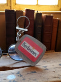 Porte-clés Kerbronec vintage publicitaire métal ancien, logo rétro, keyring