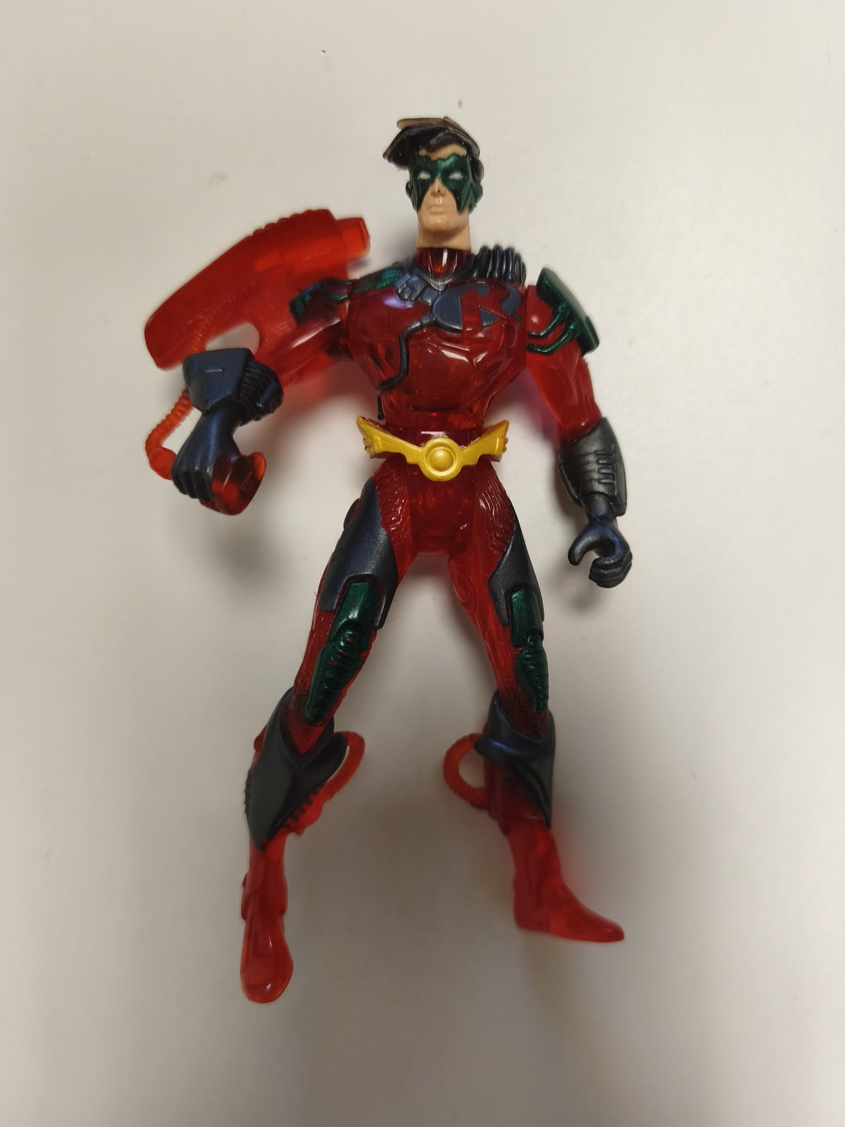 Figurine Hasbro Batman Beyond 1999 Batlink Firewall Robin articulée DC Comics
