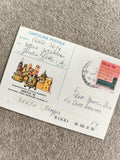 Carte postale philatélique Mantoue 1992 Italie, oblitérée, timbre 700 lire
