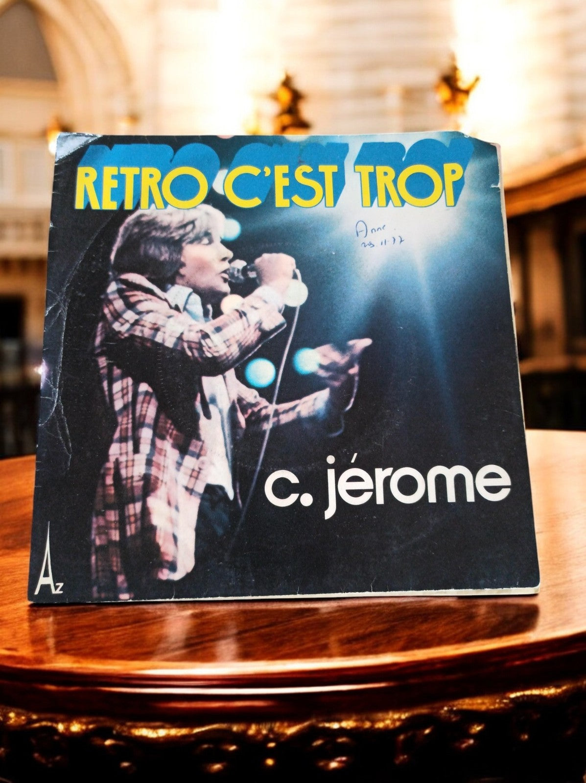 Vinyle 45T C. Jérôme Retro C’est Trop chanson française années 70 vintage