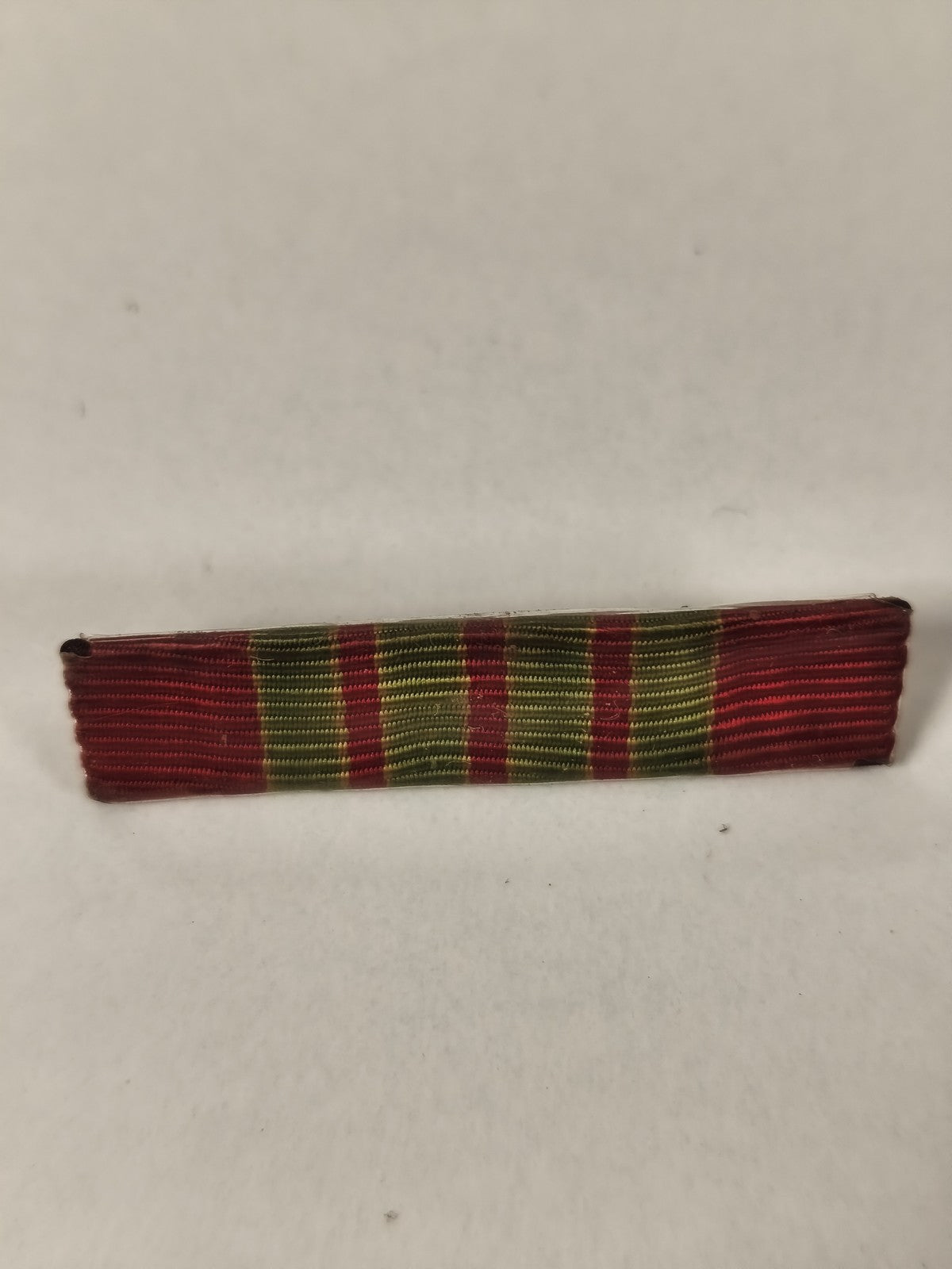 Ancienne barrette de rappel Croix de guerre ruban tricolore vert rouge collectio