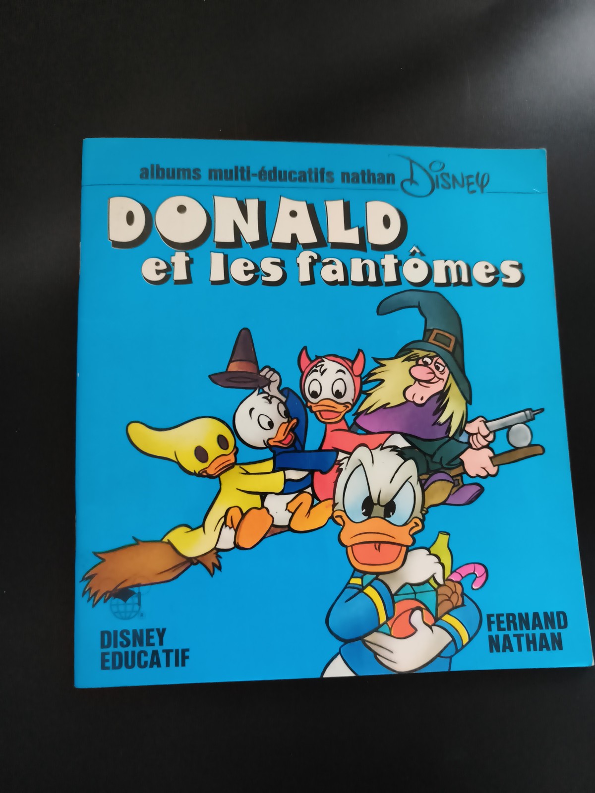 Livre Disney éducatif Donald et les fantômes Nathan BD album