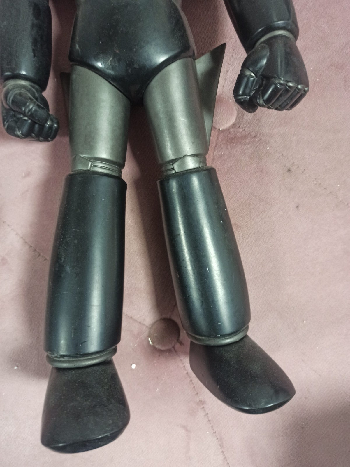Figurine Mazinger Z Marmit 1998 noire vinyle robot Japon vintage