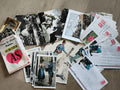 Lot cartes postales anciennes & modernes + enveloppes timbrées philatélie
