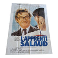 Affiche cinéma vintage L'apprenti Salaud 1977 Michel Deville 120x160 cm film FR