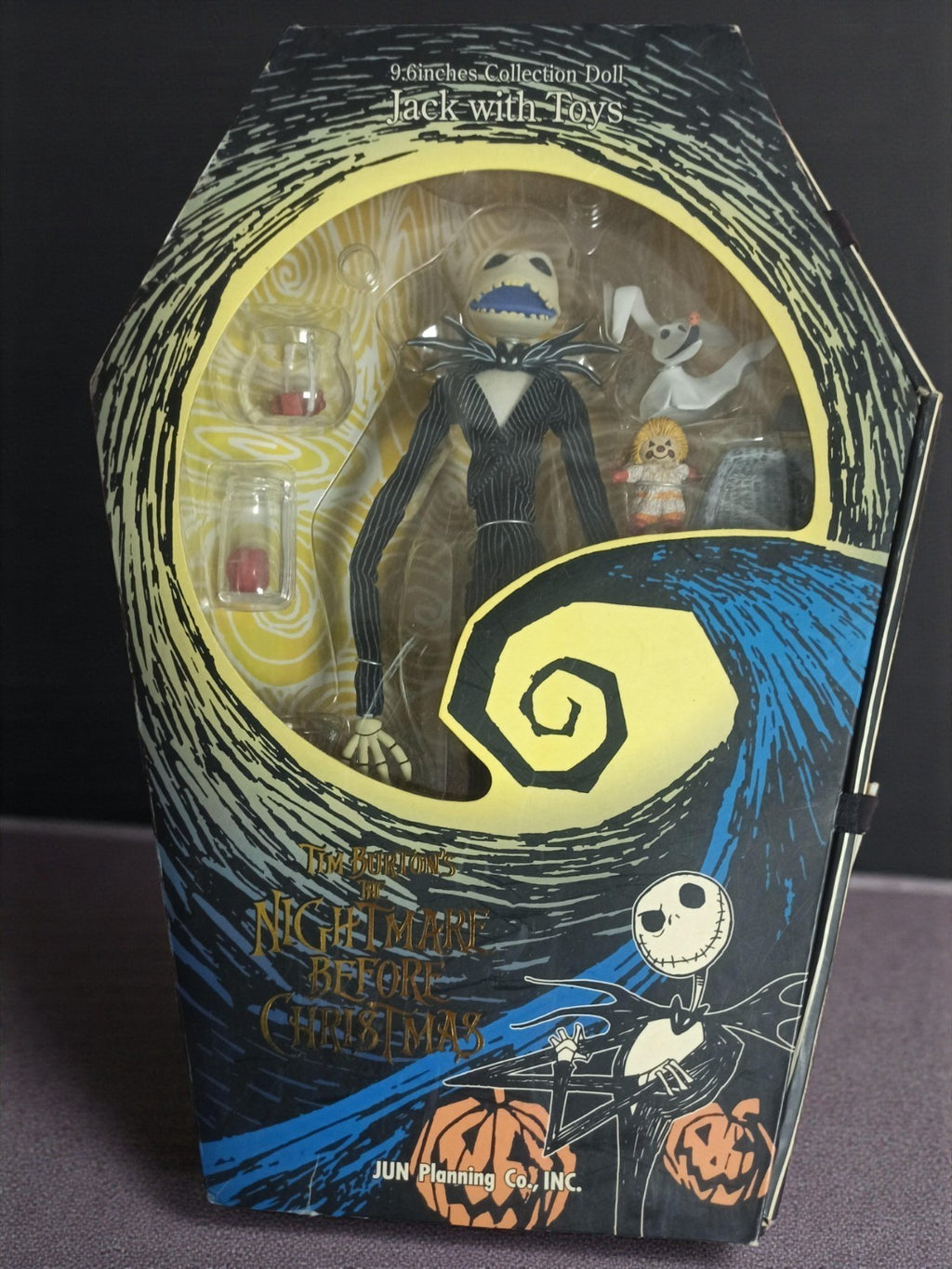 Poupée Jack Skellington Nightmare Before Christmas Jun Planning boîte accessoire