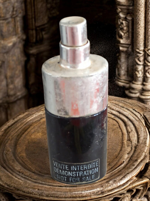 ** Flacon parfum vintage factice en verre soufflé