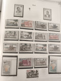 Timbres Mali République du Mali lot thématique paysages monuments philatélie
