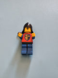 Figurine rétro Lego Castle ancienne, personnage médiéval vintage pour collection