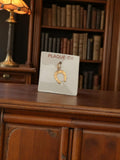 Pendentif vintage fer à cheval plaqué or neuf bijou porte-bonheur rétro