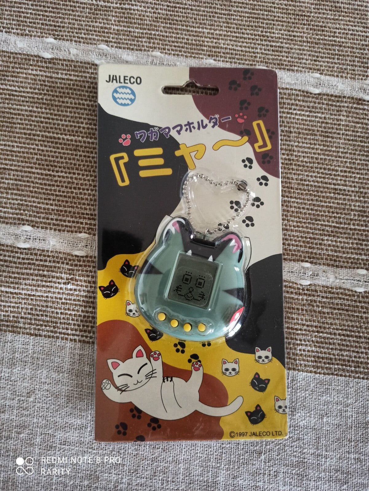 Jeu électronique vintage Jaleco Mya 1997 chat virtuel neuf Japan