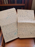 Lettre manuscrite 1943 Guerre Seconde Guerre mondiale vintage rétro
