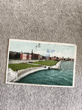 Carte postale CPA Esplanade Boston Mass Detroit Publishing couleur