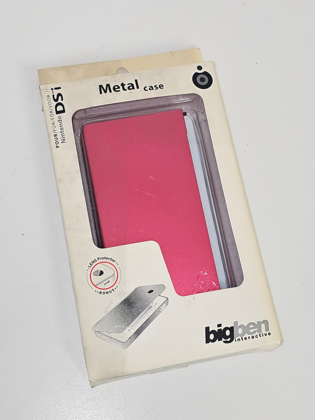 Coque de protection Big Ben compatible Nintendo DSi, housse étui console portabl