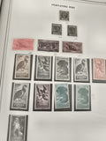 Timbres Fernando Poo Espagne animaux oiseaux lot philatélie thématique