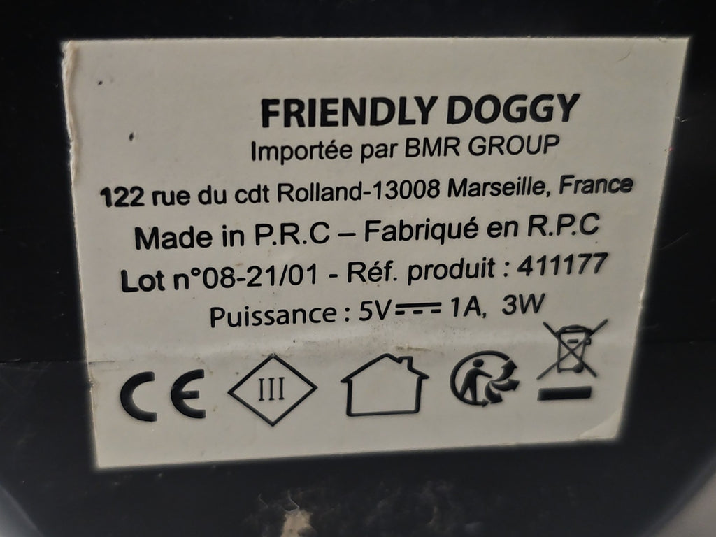 Veilleuse LED 3W chambre enfant motif chien lumière douce nuit marque Générique