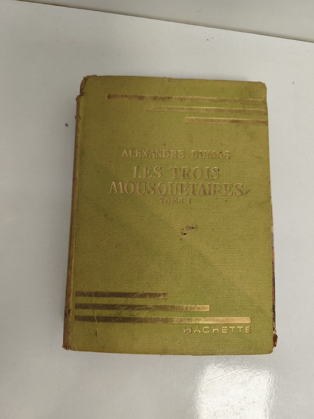 Livre ancien Alexandre Dumas Les Trois Mousquetaires Tome I Hachette relié