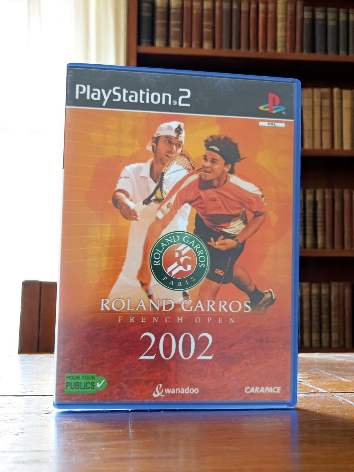 Jeu Playstation 2 PS2 Rolland Garros 2002 - Fonctionnel, Vintage, Sans Notice