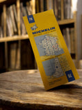 Carte routière Michelin 78 Bordeaux Biarritz vintage rétro jaune ancien
