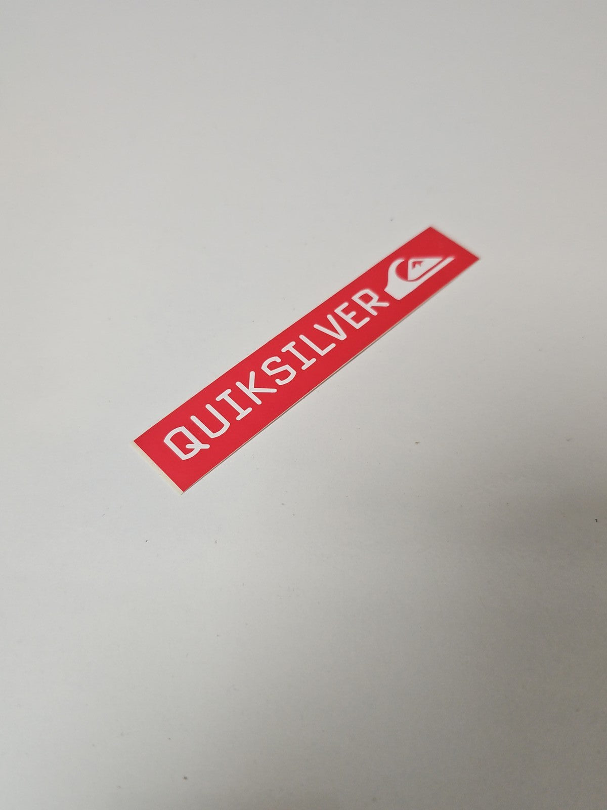 Vintage autocollant Quiksilver grand format ancien années 90 rétro surf collecto