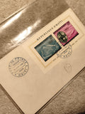 Bloc timbres Haïti Jeux Olympiques Rome 1960 oblitéré premier jour philatélie (R
