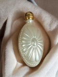Flacon factice parfum vintage nacré bouchon doré déco rétro ancien