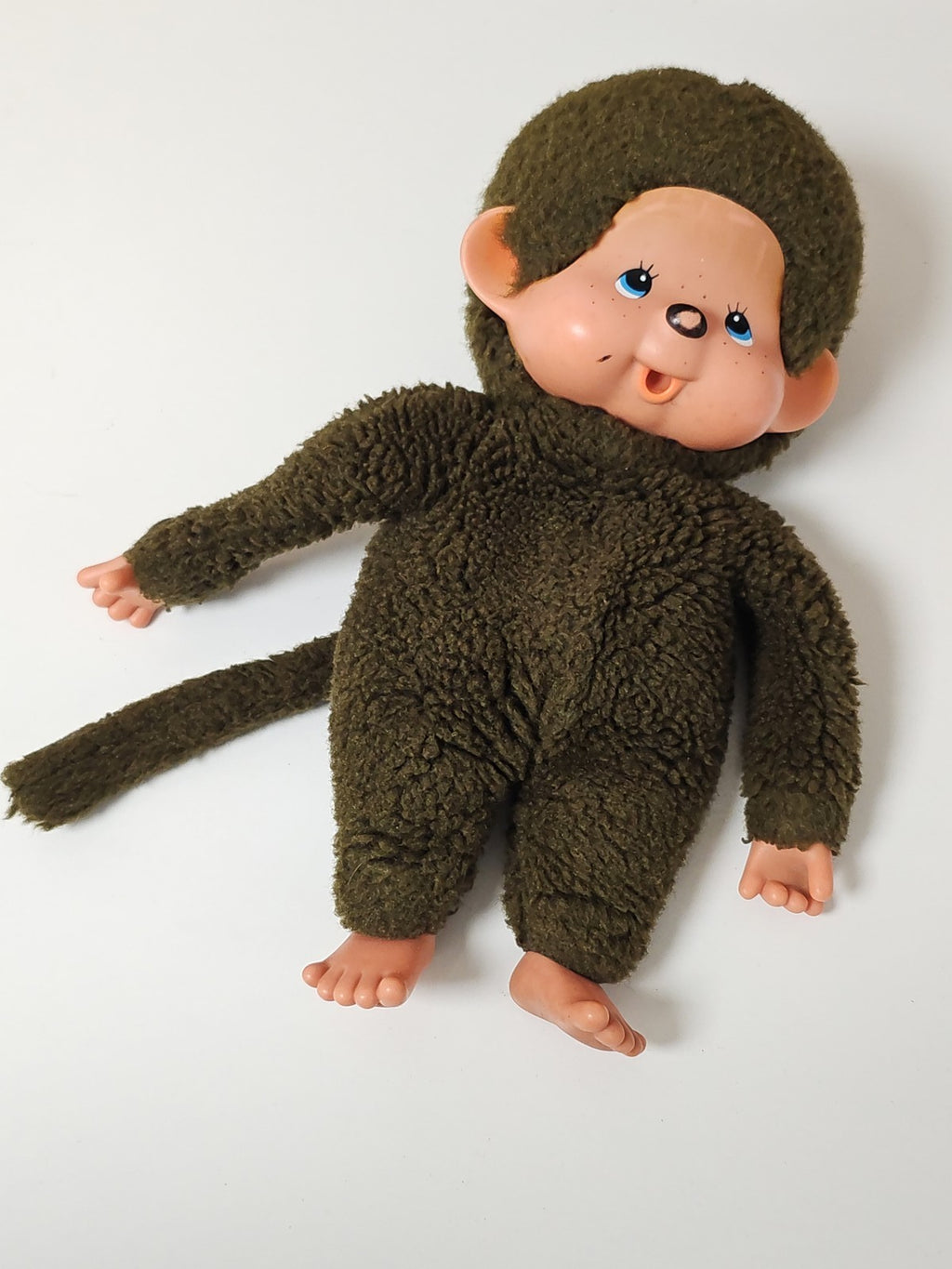 Vintage peluche Kiki Monchhichi Sekiguchi Ajena ancien doudou collection rétro