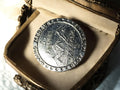 Jeton casino vintage Casino Megève 5 francs métal ancien pièce slot