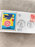 Lettre FDC 1972 donneurs de sang PTT, premier jour, philatélie ancienne