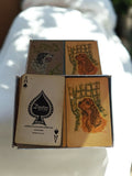 Jeu de cartes vintage Duratone Arrco USA chiens illustrés collection rétro