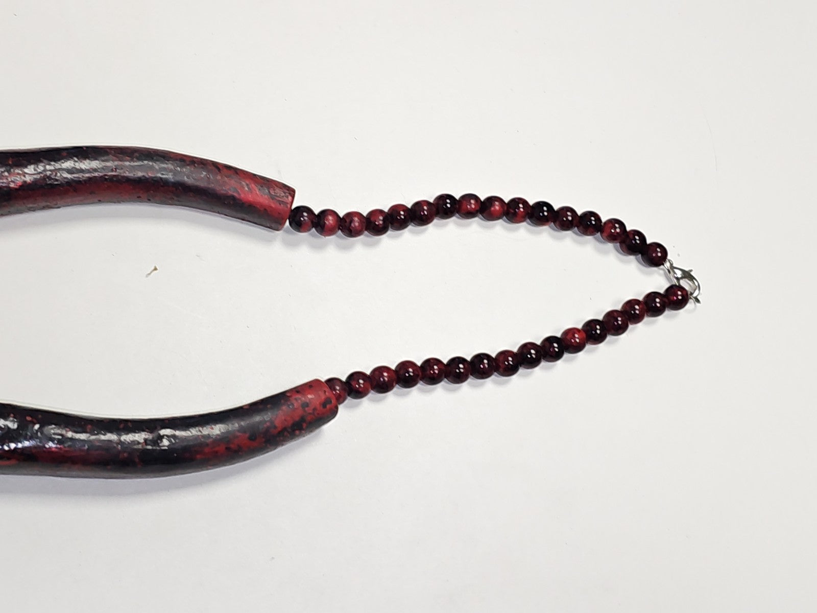 Collier ethnique africain ancien vintage, grand pendentif artisanal pour collect