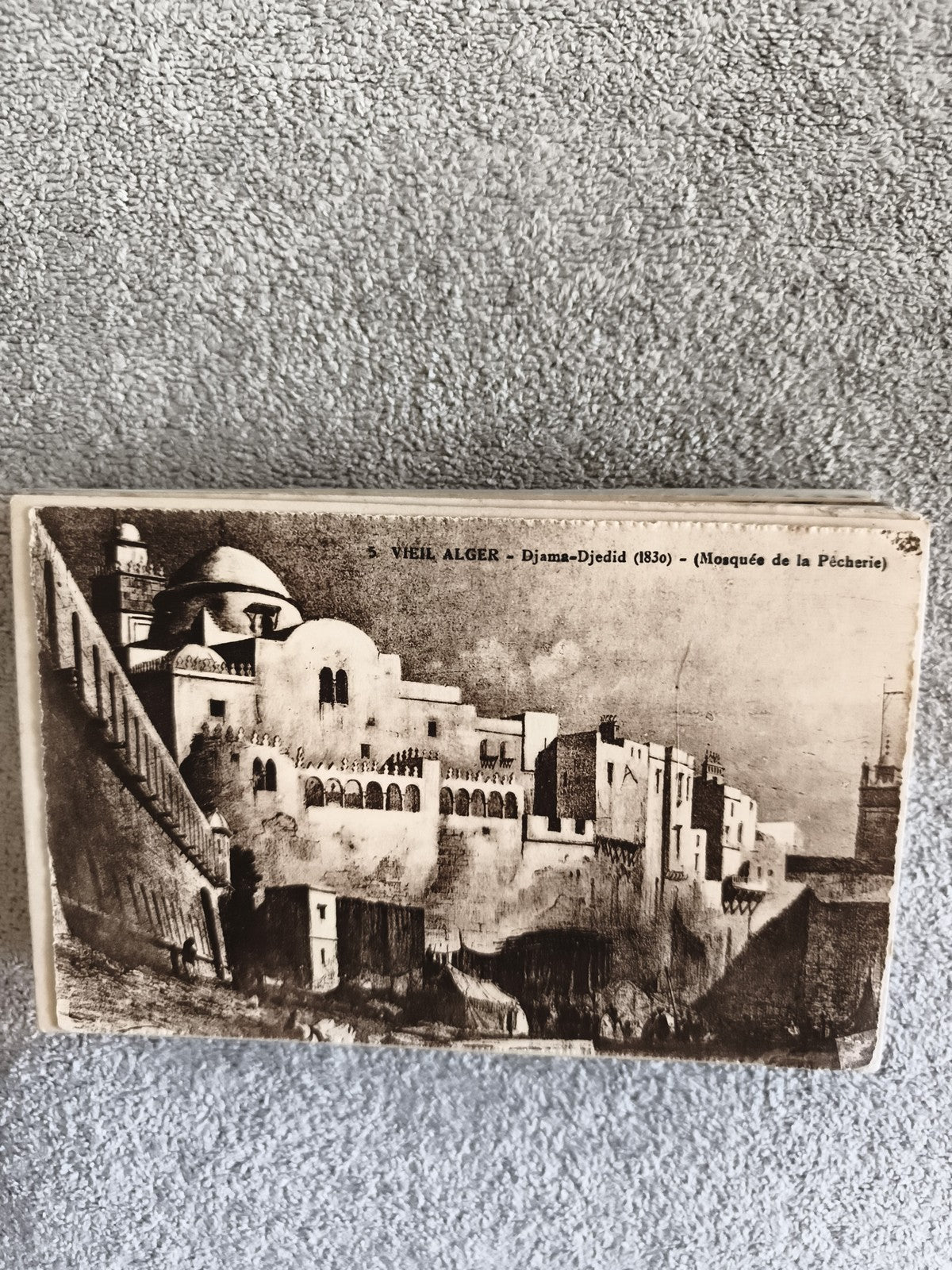 CPA Vieil Alger Djama-Djedid 1830 Mosquée de la Pêcherie carte postale